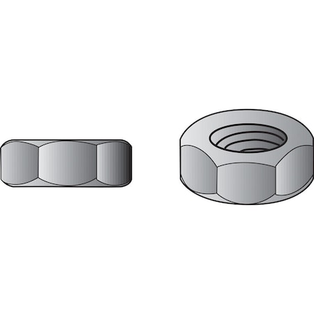 Hillman 25# Fin Hex Nuts 5/8-11 660012
